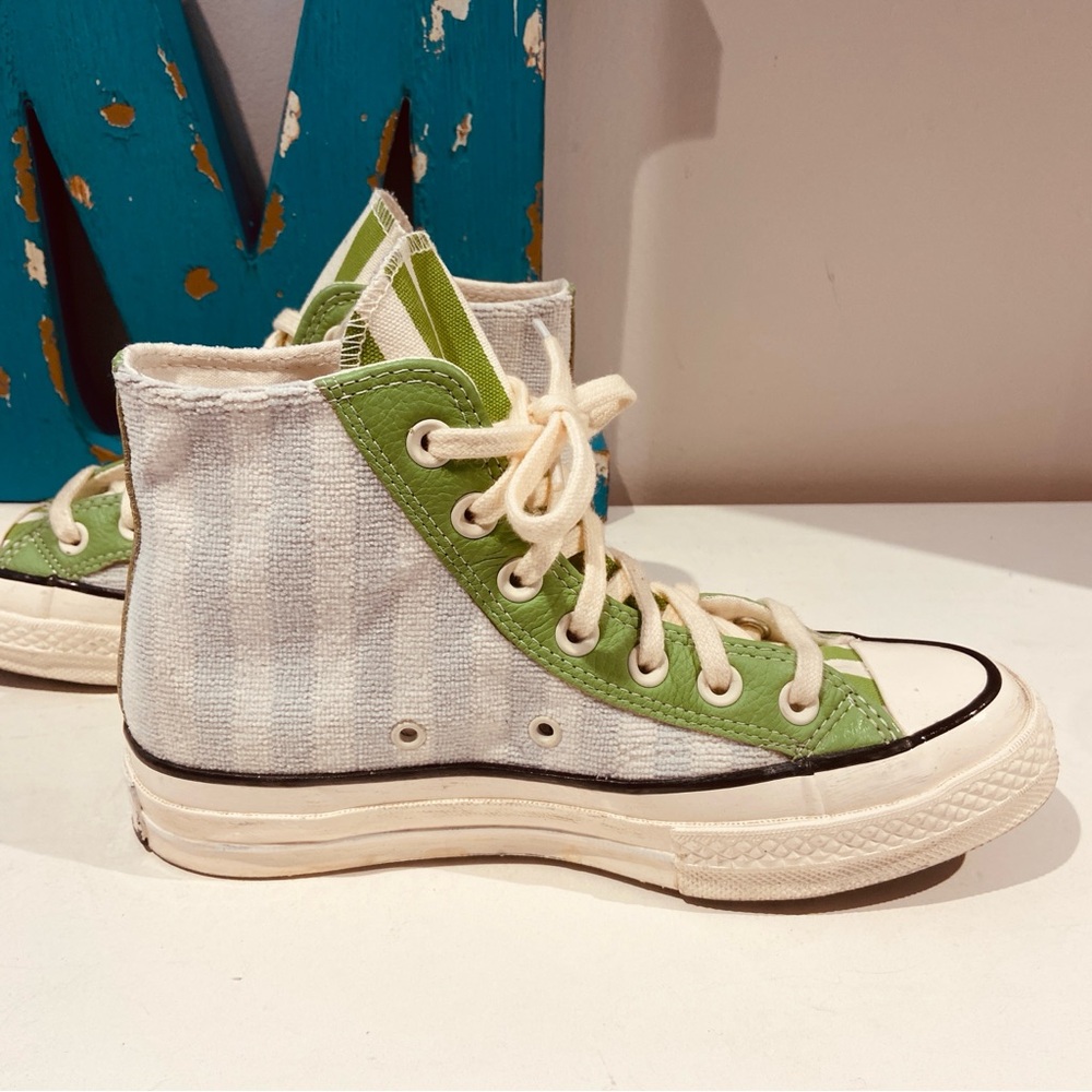 Chuck 70 Striped Terry Cloth High Top  sz 6.5